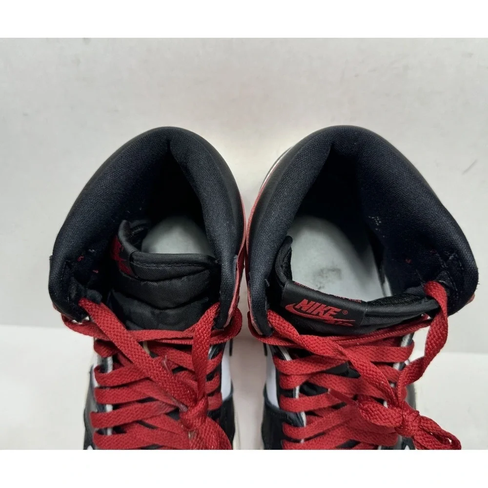 Jordan 1 Retro High OG Black‎ Toe Reimagined Men's Size 7.5 DZ5485-106 Shoes